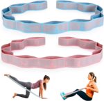 Elastic Yoga Stretching Strap with Loops, CEILIWEN Stretch Straps for ... - Image 2