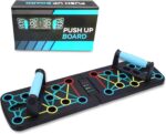 Elevated Foldable Push Up Board for Males & Ladies– Transportable 9 in 1 Multi... - Image 2