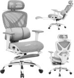 Ergonomic Mesh Workplace Chair, Residence Desk Chair Cozy with Adjustable Lum... - Image 2