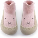 Exegawe Child Sock Sneakers Toddler Cartoon Tender Rubber Sole Non Slip Floo... - Image 2