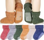 Eyean Child Wool Grip Sock Gentle Winter Heat Thick Non Slip Toddler Boy ... - Image 2