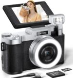 FLATIC Digital Digital camera, 4K 64MP Cameras for Images with 64GB Card,... - Image 2