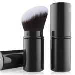 Falliny Retractable Kabuki Make-up Brush, Angled Journey Powder Blush Br... - Image 2