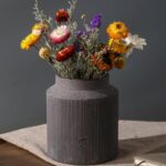 Farmhouse Vase for Dwelling Decor, Classic Rustic Terracotta Flower Vase S... - Image 2