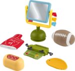 Fisher-Value Child Toys Mini Me Moments Tiny Tailgater Set, 6 Sports activities-Th... - Image 2