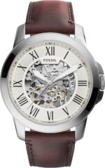 Fossil Males's Grant Quartz Stainless Metal and Leather-based Chronograph Watc... - Image 2