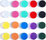 Fridge Magnets, 20PCS 10 Colours Sturdy Small Heavy Obligation Magnets - Mini... - Image 2