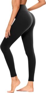 GAYHAY Excessive Waisted Leggings for Ladies - Delicate Opaque Slim Tummy Contro... - Image 2