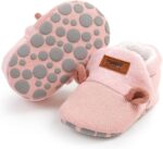GDSDYM Child Booties Cozy Fleece Slippers Smooth Child Footwear With Gripper ... - Image 2