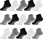 GRPSKCOS Non Slip Toddler Socks 15 Pairs Toddler Grip Anti Skid Low Cu... - Image 2