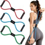 HPYGN Resistance Bands, Determine 8 Train Bands for Ladies Males, 8 Form... - Image 2