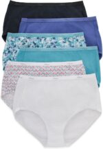 Hanes Ladies's Excessive-Waisted Temporary Panties, 6-Pack, Moisture-Wicking Cot... - Image 2