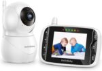 HelloBaby Monitor with Digicam and Audio, IPS Display screen LCD Show Video ... - Image 2
