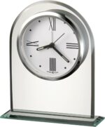 Howard Miller Regent Desk Clock – Fashionable Tabletop Alarm Clock with Be... - Image 2