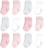 Hudson Child unisex-baby Cotton Wealthy New child and Terry Socks - Image 2