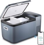 ICECO GO20 Twin Zone 12V Fridge, Transportable Fridge Freezer with SE... - Image 2