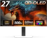 INNOCN 27" OLED 2K QHD 2560 x 1440p 500Hz Gaming Monitor, Gaming Conso... - Image 2