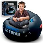 Inflatable Gaming Chair for Children & Teenagers with Cup Holders and Aspect Poc... - Image 2