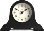 JONES CLOCKS® Speakeasy Mantel Clock | Traditional Napoleon’s hat Design |... - Image 2
