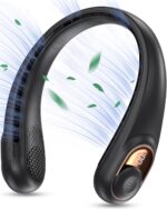 KIDEE Neck Fan, Transportable Bladeless Neck Followers, Improve 360° Airflow, Su... - Image 2