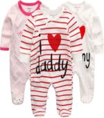 Kiddiezoom Child and Toddler Boys'Comfortable Match Footed One-Piece Romper Bounce... - Image 2