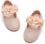 Kiderence Toddler Women Gown Footwear Little Children Mary Janes Ballet Flat... - Image 2