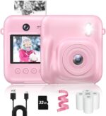 Youngsters Digicam Instantaneous Print, 48MP Selfie Digital Digicam for Youngsters Christm... - Image 2