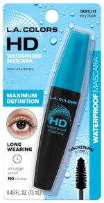 L.A. COLORS HD Waterproof Mascara, Very Black - Carded CBMS314 - Image 2