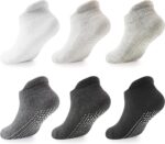 LA ACTIVE Non Slip Grip Ankle Boys and Women Socks with Non Skid for B... - Image 2