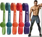 LEEKEY Resistance Bands, Train Bands with Handles,Pull Up Help Ba... - Image 2