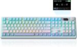 LINGBAO K108 Professional Wi-fi Mechanical Keyboard with Display screen & Knob,Full ... - Image 2