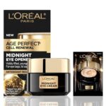 L'Oreal Paris Age Good Cell Renewal Midnight Eye Cream, Antioxidant... - Image 2