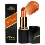 L'Paige Designer Lipstick - Metallic Frosted Copper End, Wealthy Orang... - Image 2