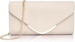Larcenciel Clutch Purse for Girls, Stylish Vegan Leather-based Envelope Eveni... - Image 2