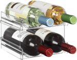 Lifewit Plastic Stackable Wine Rack for Fridge, Cupboard, Counter... - Image 2