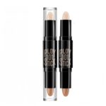 MAEPEOR 2-IN-1 Contour Highlighter Stick Cream Blendable Twin Contour ... - Image 2