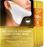 MAREE V Line Lifting Masks with 24K Gold – Deep Collagen Face Masks for ... - Image 2