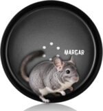MARGAR 15" Aluminum Alloy Chinchilla Train Wheel,Silent Working Whe... - Image 2