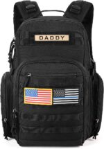 MIRACOL Navy Diaper Bag for Males - Waterproof Multi-Pocket Organiza... - Image 2