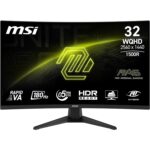 MSI MAG 321CQF E18 32-inch 2560 x 1440 (QHD) Gaming Workplace Monitor, 18... - Image 2