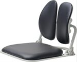 Made in Korea Twin-Backrests Ergonomic Flooring Chair With Again Assist -... - Image 2