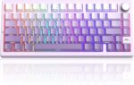 MageGee LIGHT75 Wi-fi Creamy Keyboard, Gasket Construction Sizzling Swappab... - Image 2