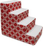 Majestic Pet 4 Step Transportable Canine Stairs for Small Canine to get on Mattress S... - Image 2