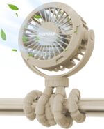 Mini Transportable Child Stroller Fan,3 Pace Private Handheld Fan,Battery ... - Image 2