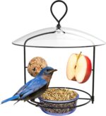 Nature's Manner BBFM1 Bluebird Buffet Steel Chicken Feeder with Protecting B... - Image 2