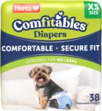 New! Hartz Comfitables Disposable Canine Diapers, Measurement XS 38 depend, Comfo... - Image 2