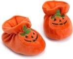 New child Child Boys' Women' Halloween Pumpkin Bootie Delicate Soles Toddler C... - Image 2