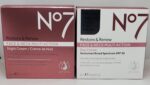 No7 Restore & Renew FACE & NECK MULTI ACTION Day/Night time Lotions 2 x 50ml - Image 2