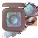Noerrors Duochrome Plum Mauve Inexperienced Blue Glitter Eyeshadow Palette, Ho... - Image 2