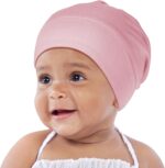 OLESILK Silk Child Bonnet for 0-6 Months - 100% Mulberry Silk Toddler H... - Image 2